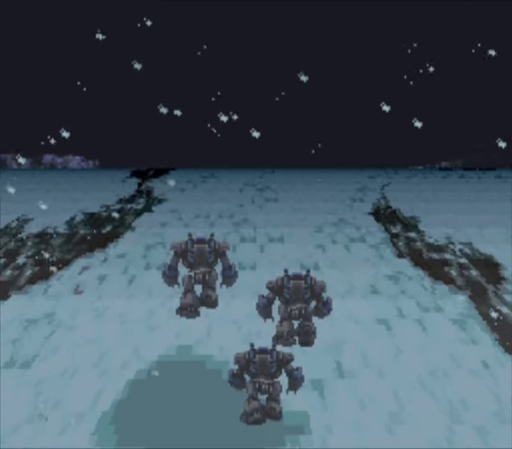 Image of mechs marching towards Narshe.