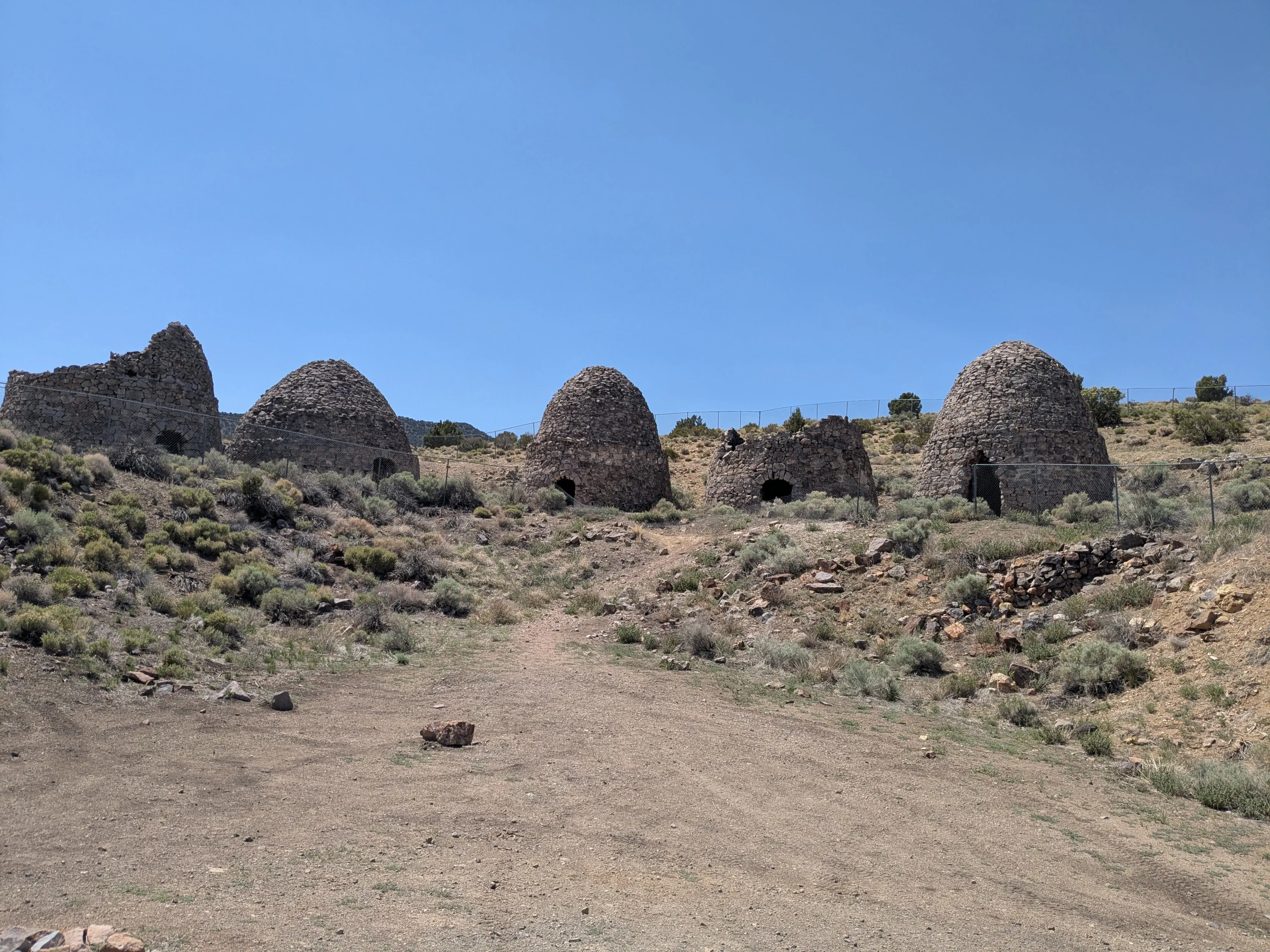 All five Frisco kilns.
